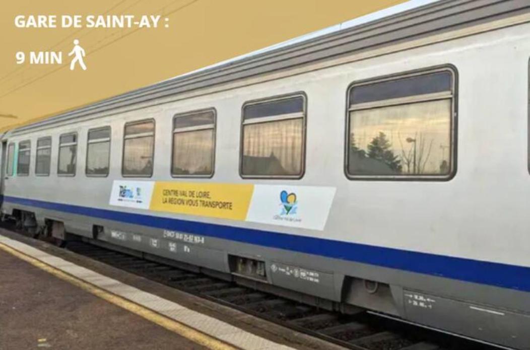 Charme De Loire A St Ay *T2* Daire Saint-Ay Dış mekan fotoğraf